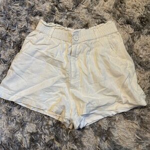 Linen shorts